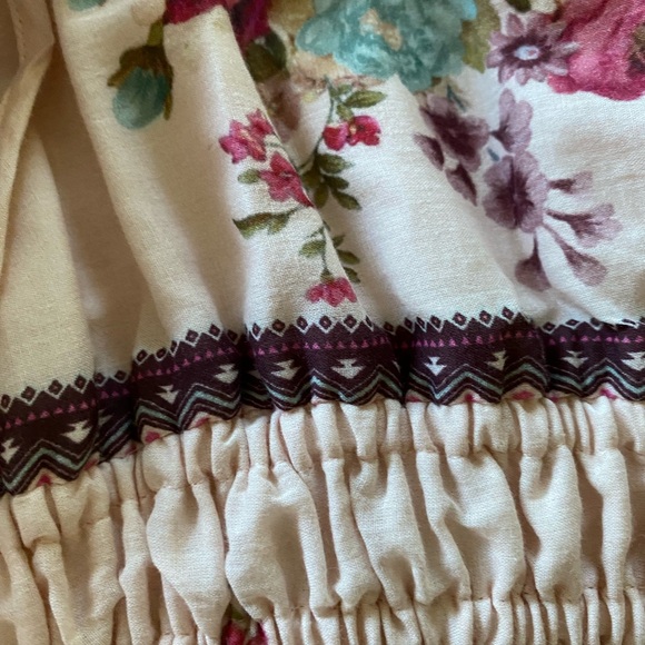 ANTHROPOLOGIE The Somerset Maxi Dress: Puff-Sleeve Edition size XL new nwt - Picture 5 of 7